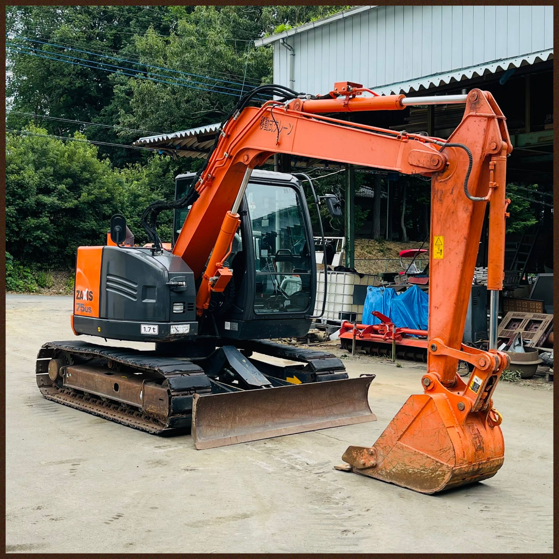 HITACHI日立建機 ZX75US-5B – Hikari Motors